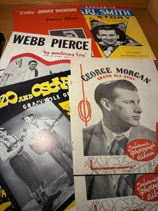 Lote De 6 Programas Autografiados Grand Ole Opry Carl Smith Jimmy Dickens Red Sovine - Imagen 1 de 17