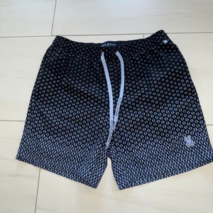 Bañador Psycho Bunny talla S Bendigo para hombre XL azul estampado integral - Imagen 1 de 9