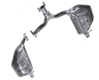 Conjunto de silenciador trasero izquierdo y derecho para motor Mazda 6 GT S 2009-2013 3,7 L V6 Foto 1 de 4