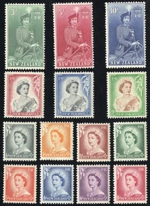 Briefmarken Neuseeland # 288-301 postfrisch ss Scott Wert 180,00 $ - Bild 1 von 1