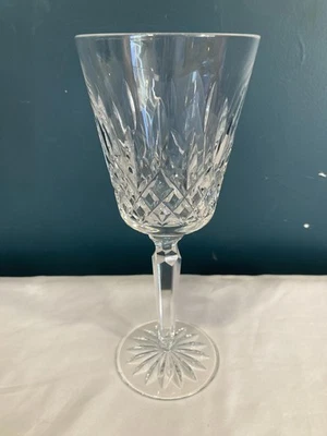 Vaso de vino de cristal Waterford copa de agua patrón Lismore vajilla de cristal cortado Foto 1 de 4