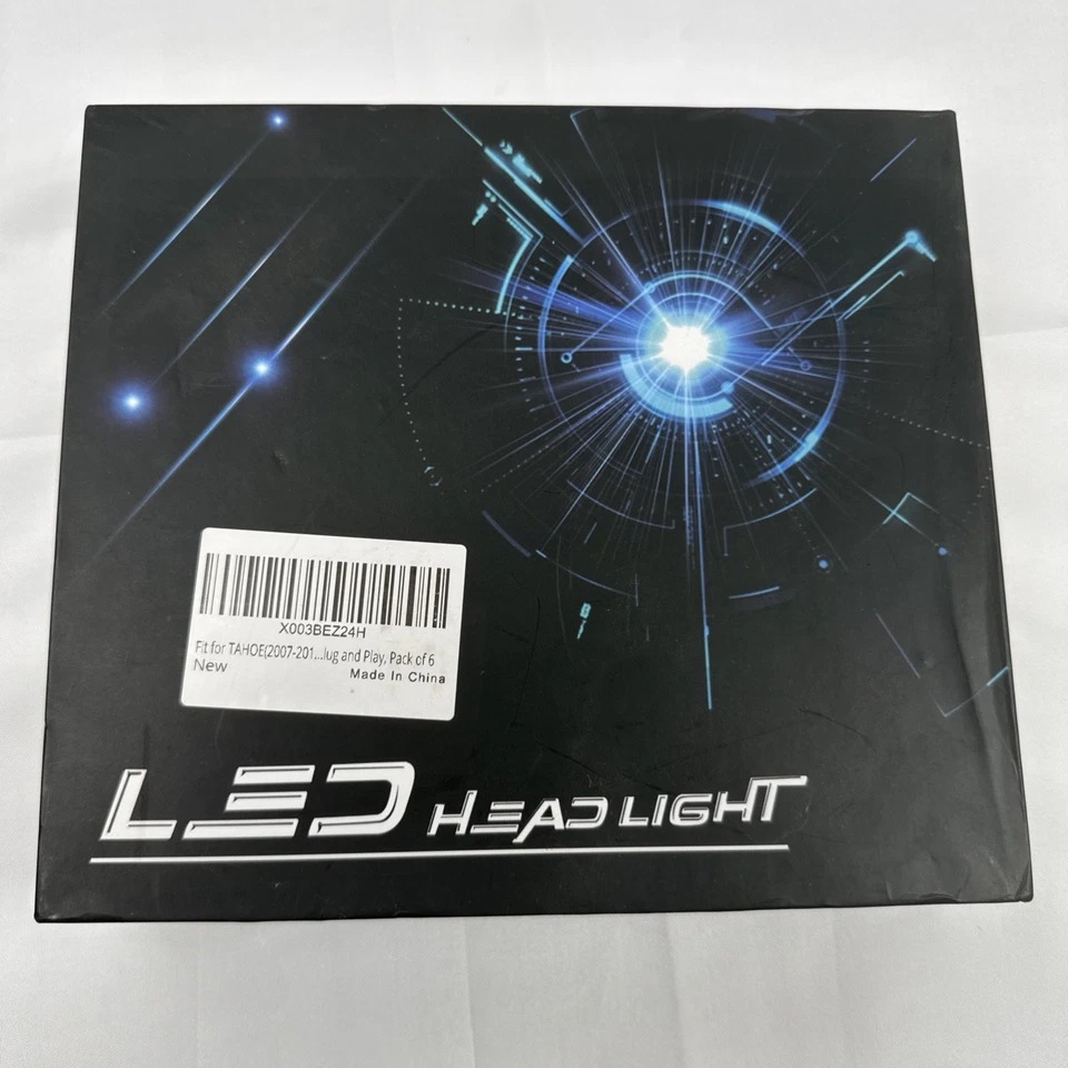 Juego de faros LED para Chevy Tahoe 2007-20? 9005/HB3, H11/H9/H8, niebla 5201/5202 Foto 1 de 4