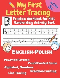 My First Letter Tracing Practice Workbook for Kids Handwriting Activity Book 3+: - Picture 1 of 1
