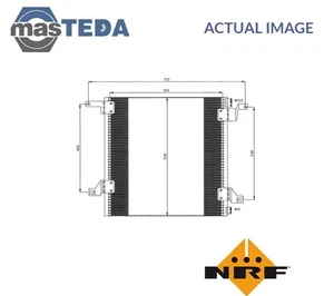 35526 A/C AIR CON CONDENSER NRF FOR MERCEDES-BENZ M-CLASS - Picture 1 of 5