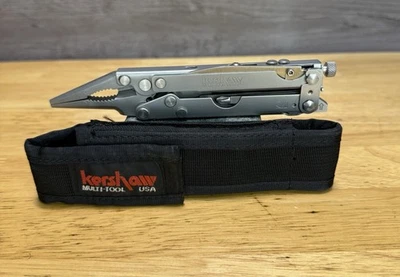 Kershaw A100 RARE USA Multi-tool W/ Case Good Condition - Image 1 of 4