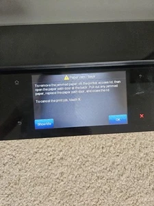HP Envy 120 e-All-in-One Printer, Paper Jam - Picture 1 of 10