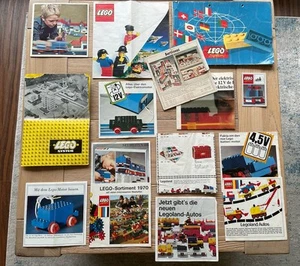 LEGO System Bauideen Buch Nr. 1 Anleitungen 034 60er Kataloge Poster Vintage RAR - Bild 1 von 16