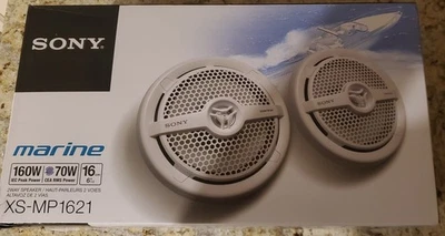 Altavoces marinos de 2 vías Sony XS-MP1621 6-1/2" Foto 1 de 4