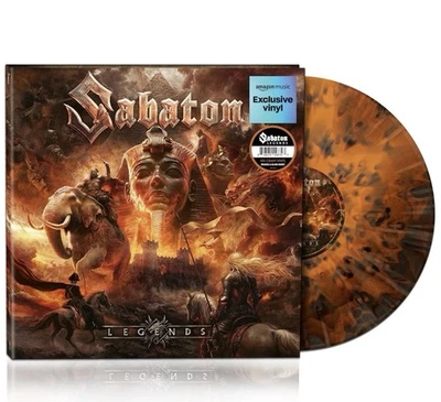 Sabaton - Legends - Orange & Black Burst ограниченный выпуск 180 грамм винил - Изображение 1 из 3
