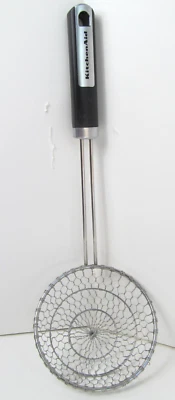KitchenAid Scoop Strainer Skimmer Spoon Ladle Wire Mesh Basket Fry Cooking Q2 - Image 1 of 4