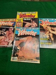1981, 1982,1983  (4) The Best Of Wrester  Magazine Victory Sports Series Vintage - Picture 1 of 5