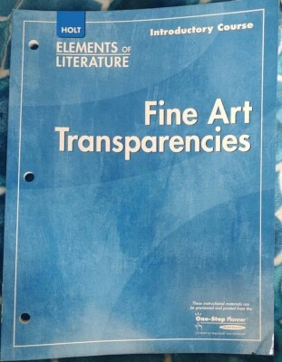 Holt Elements of Literature Fine Art Transparencies Introductory Course - Image 1 of 4