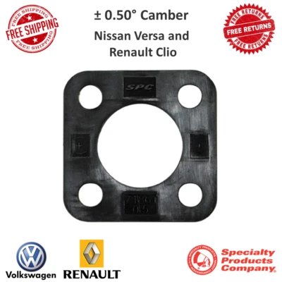 Cuña inclinada SPC +/- 0,50 grados para Nissan Versa y Renault Clio #71861 Foto 1 de 4