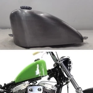 9L Motorcycle Fuel Tank Gas Tank Oil Cap For Harley Sportster XL1200 883N 07-22 - Bild 1 von 9