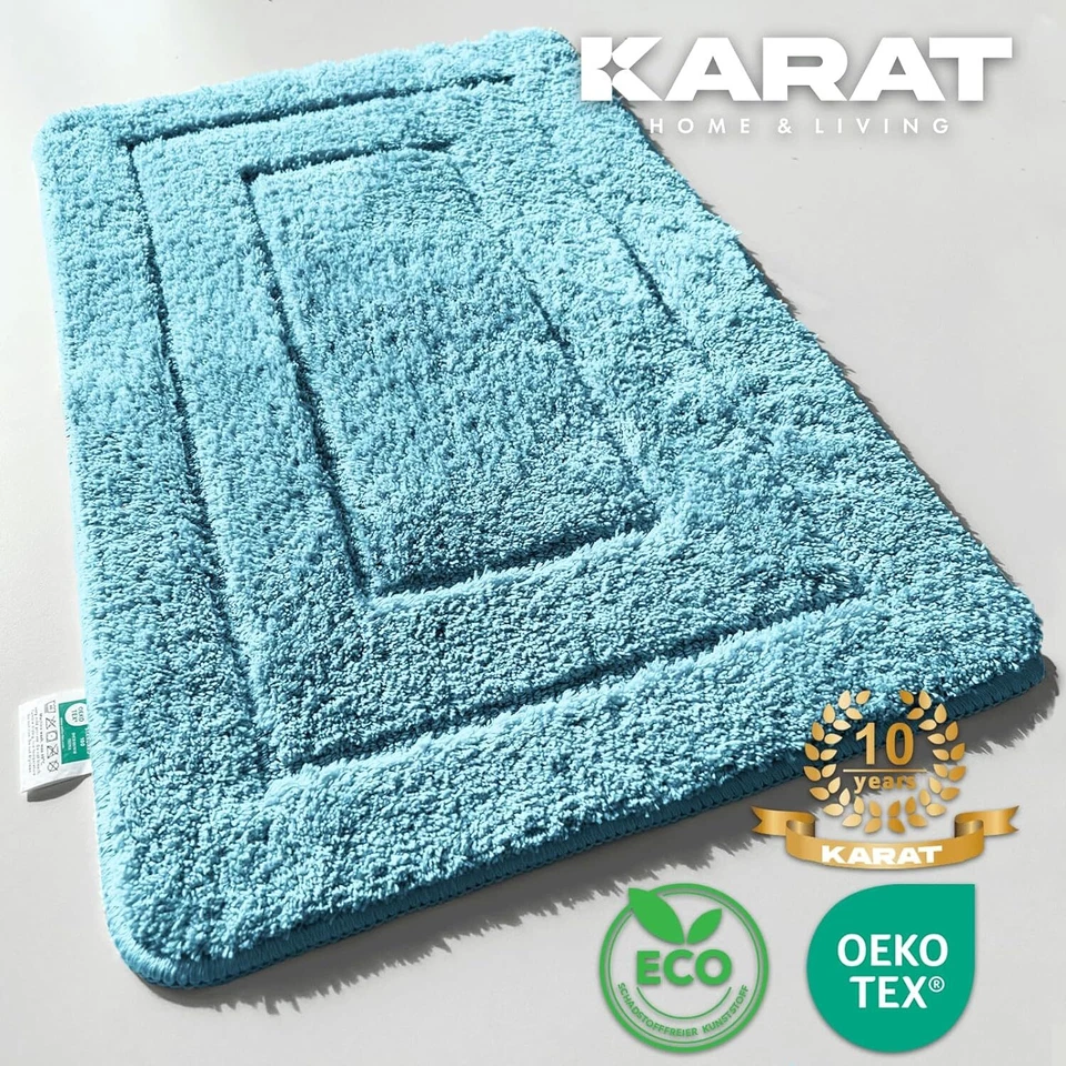 KARAT Badteppich Atlantis - extra flauschig & schnelltrocknend 5 Farben & Größen - Bild 1 von 1