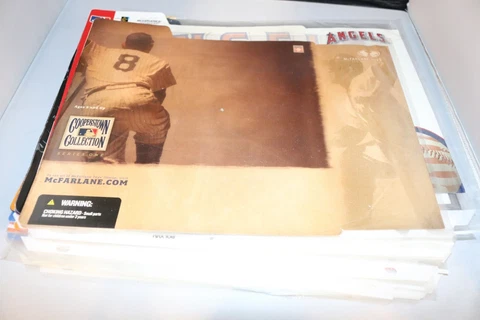 McFarlane Backing Poster Yogi Berra New York Yankees Cover