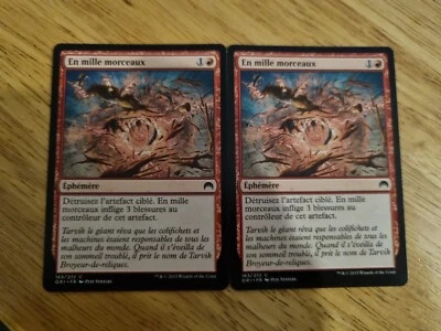 MTG - 2x Smash to Smithereens - Magic Origins - French Edition - Image 1 of 2