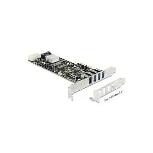 Delock Scheda PCI Express x4 > 4 x USB 3.0 Quad Channel esterno - Immagine 1 di 1