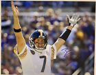 Pittsburgh Steelers Quarterback Ben Rothlesburger 11 X14 Signed Photograph