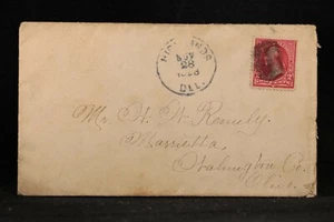 Cubierta de Delaware: Highlands 1898, DPO New Castle Co - Imagen 1 de 2
