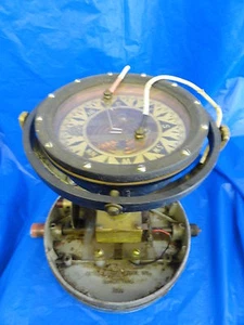 PILOTO AUTOMÁTICO DE BARCO FREEMAN DE MADERA ANTIGUA, TIPO BRÚJULA - Imagen 1 de 6