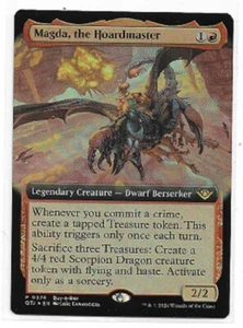MTG magic cards 1x Magda, the Hoardmaster - Foil - Buy-a-Box Promo Unique & Misc - Picture 1 of 1