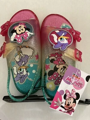 NUEVO con Etiqueta Minnie Mouse Niñas Pequeñas Jalea Zapato Deportivo Talla 11C Foto 1 de 2