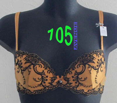 New Lise Charmel Splendeur Soie Padded Underwire Bra + FR 90B 95B - Image 1 of 2