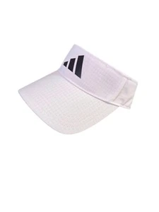 Adidas Unisex Visor White OSFM - Picture 1 of 4