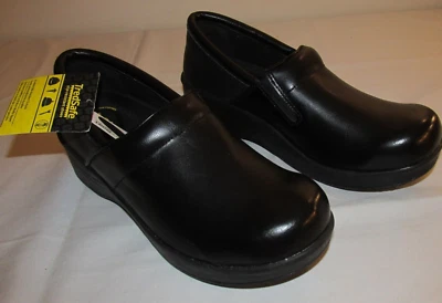 Nuevos zapatos para mujer TredSafe Zest negros resistentes al aceite y al deslizamiento, talla 10 Foto 1 de 4