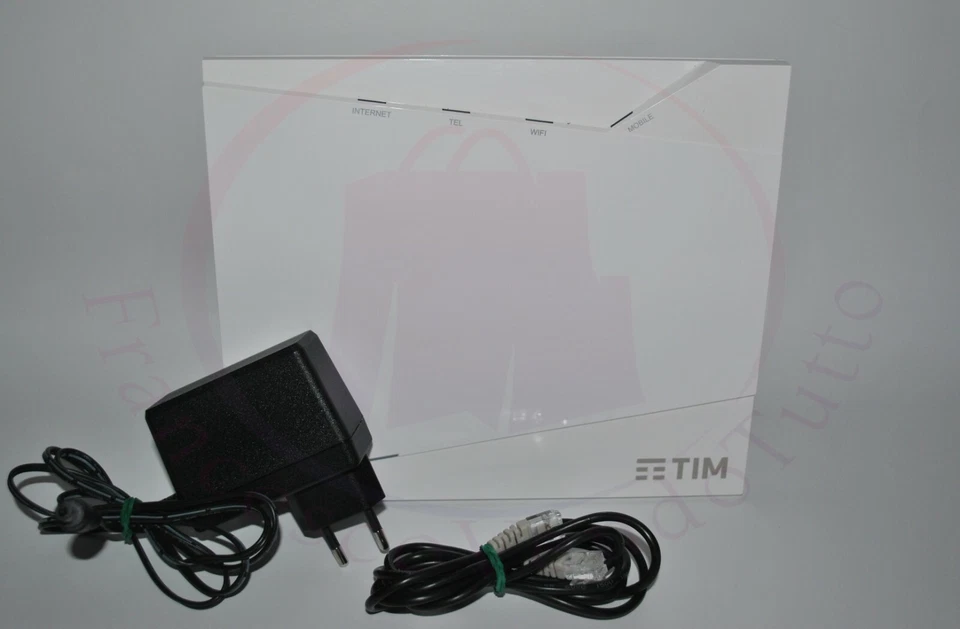 MODEM TIM FIBRA COMBO AG COMBO SMART TIM ROUTER ADSL WIFI  ALIMENTATORE 100MEGA - Immagine 1 di 1