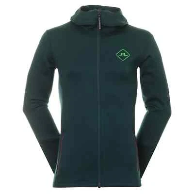 J Lindeberg 男式空中高尔夫帽 AMJS06695 M433 绿色中号全新 — 第 1/4 张图片