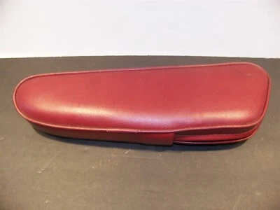 1978 - 88 Dodge Ramcharger Van RH PS Seat Fold Down Armrest OEM Red 79 80 81 82+ - Image 1 of 4