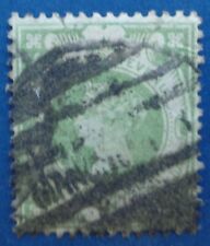 Royaume-Uni, Grande-Bretagne, n°103, 1s vert effigie de Victoria, 1887, oblitéré