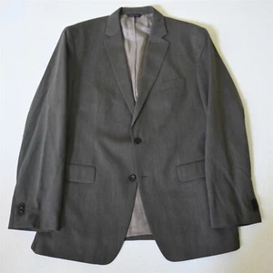 Banana Republic 44R Brown Herringbone 100% Wool Blazer Suit Jacket Sport Coat - Picture 1 of 12