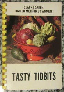 CLARKS GREEN UNITED METHODIST CHURCH RECIPES PENNSYLVANIA COOKBOOK 1978 RARE! - Imagen 1 de 12