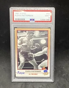 1991 Floyd Patterson Kayo #50 Boxing Card Graded Psa 9 Mint !! - Picture 1 of 2