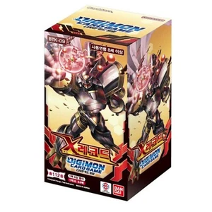 BANDAI DIGIMON Card Special Booster “X Record” Box Korean version BTK-09 - Bild 1 von 2