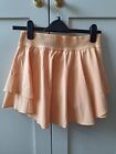 Lululemon Court Rival Mini Tennis Skirt Shorts Summer Glow Orange US6 UK10