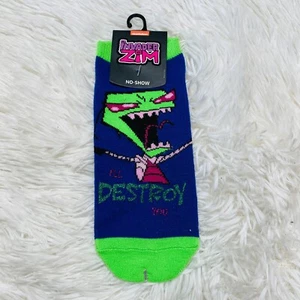 Nickelodeon Invader Zim No Show Socks - Picture 1 of 2