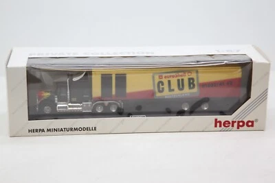 Herpa Private Collezione 1:87 Ho - Camion Peterbilt SZG " Euroshell Club - Nuovo - Immagine 1 di 2
