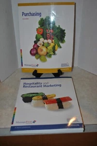 ManageFirst: Set/2 Purchasing Hospitality and Restaurant Marketing 2nd PB - Foto 1 di 4