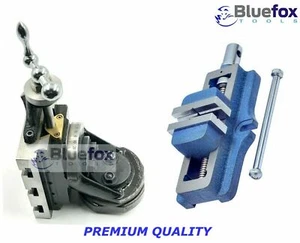 Vertical Milling Slide Swivel Base 4"x 5" With Self Centering Vice 2" 50mm - Picture 1 of 6