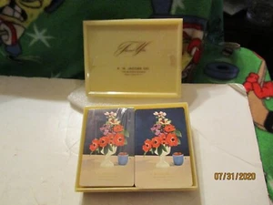 Sealed/Opened Complete Double Deck of KM Jacobs Co NYC Playing Cards Made by B&B - Picture 1 of 9