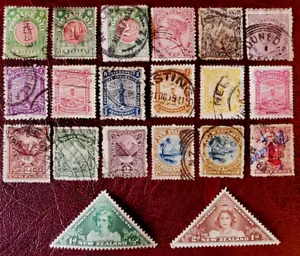 Lotto 20 francobolli Nuova Zelanda #94i (per ERRORE in alto a destra!) - Foto 1 di 2