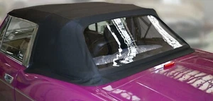 CAPUCHA TRIUMPH STAG MK2 MOHAIR NEGRA - Imagen 1 de 3