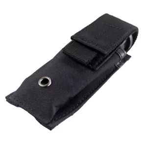 Tactical Black Molle Single Pistol Magazine Pouch Utility Tools Gadget Organizer - Picture 1 of 6