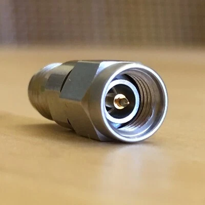 Echoic 3.5mm Male - 2.4mm Female Coaxial Adapter Connector 26.5GHz RF Microwave - Image 1 of 4