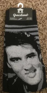Elvis The King Crew Socks Size 6 -12 NWT - Picture 1 of 1
