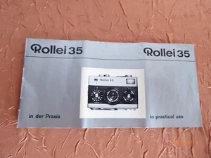 Rollei 35 In der Praxis. Bedienungsanleitung - Picture 1 of 2